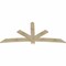 Ekena Millwork Alberta Rough Sawn Timber Gable Bracket, Douglas Fir, 96"W x 44"H x 2"D x 6"F, 11/12 Pitch GBW096X44X0206ALB00RDF - alternate 2